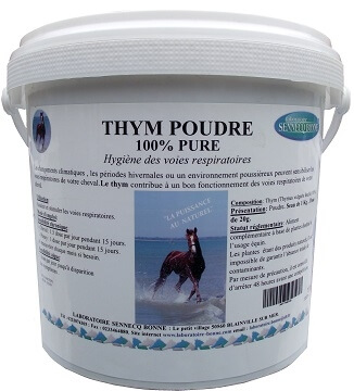 thym poudre cheval - Bonne respiration - phytothérapie - emphysème -